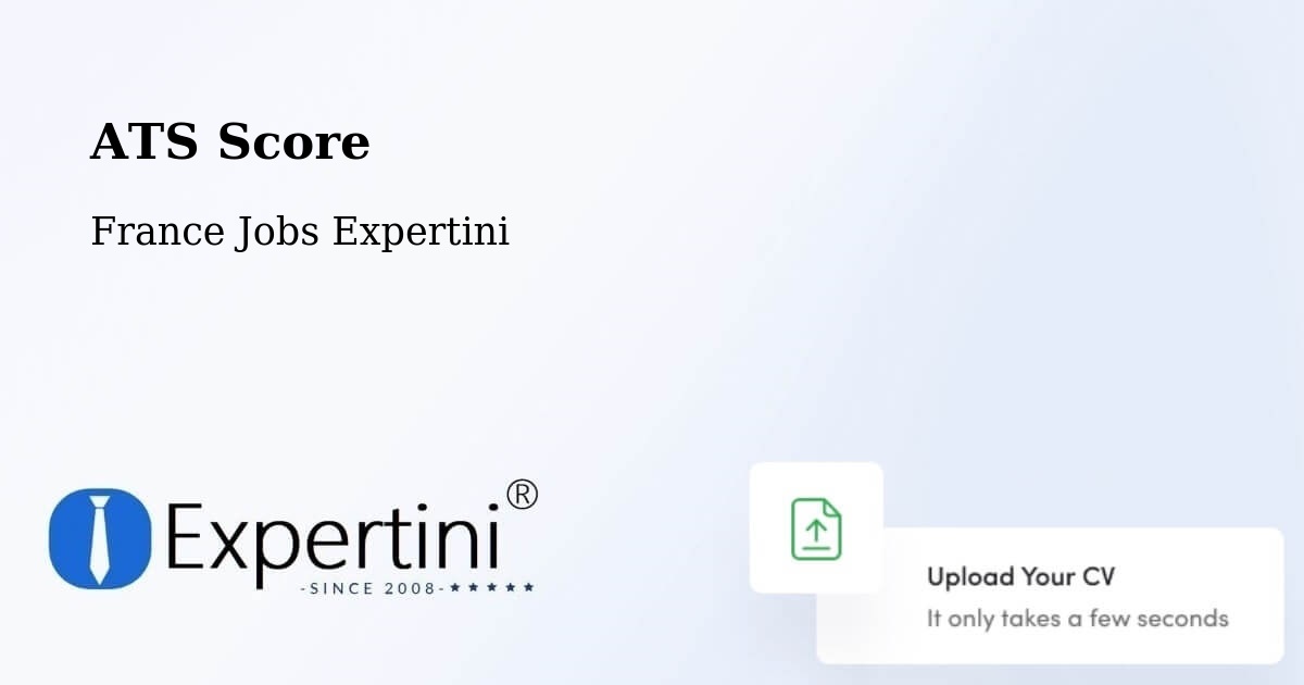 Resume ATS Score & Job Description Match Tool – Questembert - France Jobs Expertini