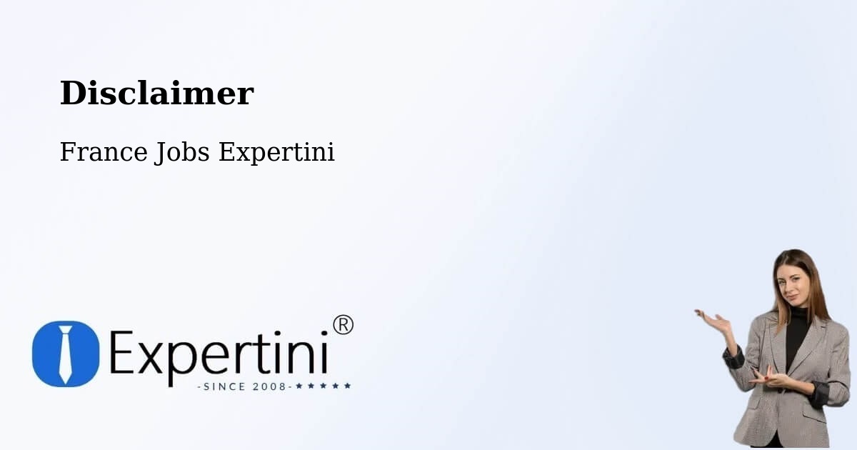 Disclaimer – Questembert - France Jobs Expertini